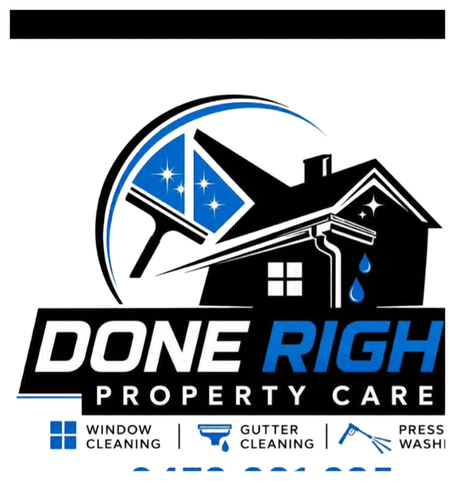 Done Right Property Care logo